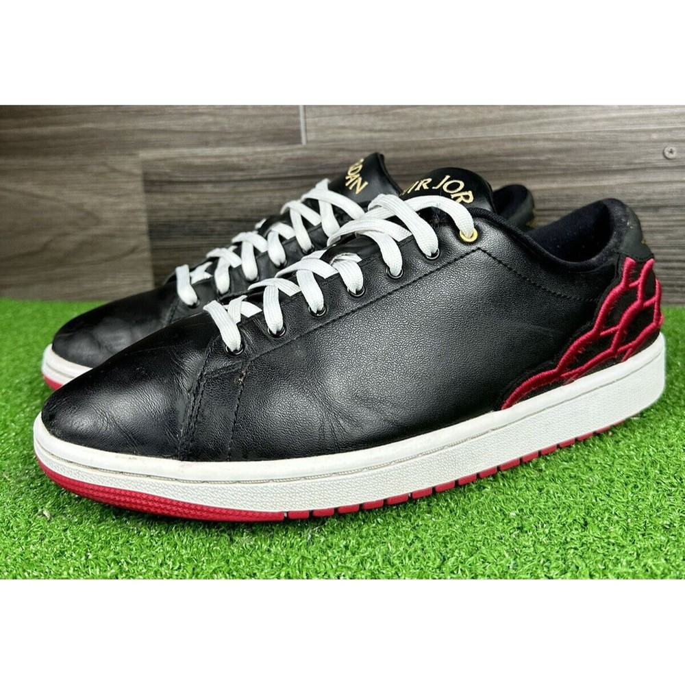 Nike Air Jordan 1 Centre Court Black Hibiscus Pink Sneakers DQ8577-001 Size‎ 9.5